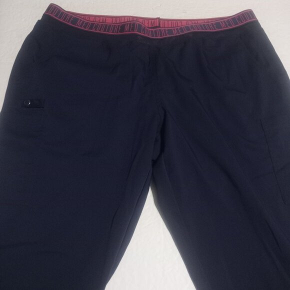 Med Couture Women's Touch 2 Cargo Pocket Scrub Pants Size XLP 7739P Navy - Picture 2 of 6